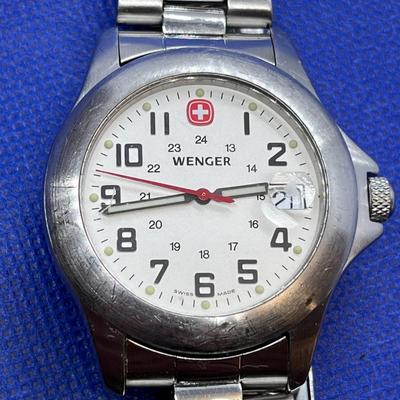 MENâ€™S â€œWENGERâ€ SWISS MADE WRISTWATCH