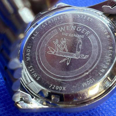 MENâ€™S â€œWENGERâ€ SWISS MADE WRISTWATCH