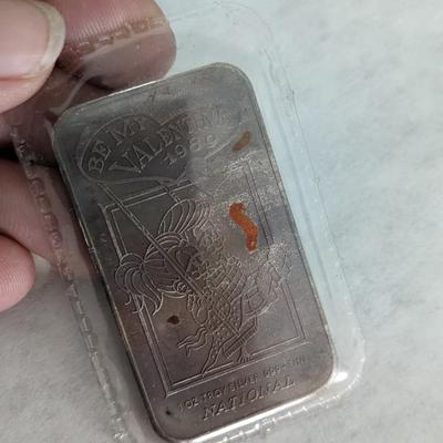 1980's Sweetheart Fine Silver Bars