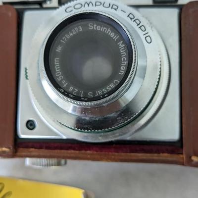 Vintage Iloca Camera and 6x18 Ultra Compact Monocular