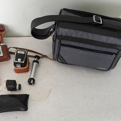 Vintage Iloca Camera and 6x18 Ultra Compact Monocular