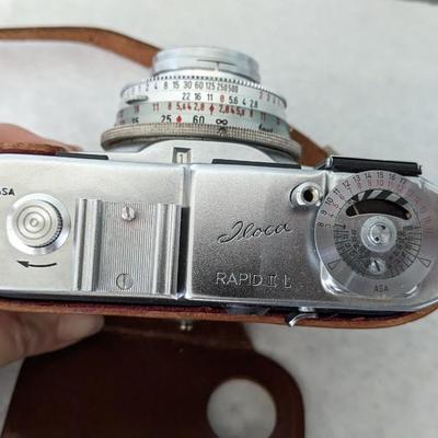 Vintage Iloca Camera and 6x18 Ultra Compact Monocular