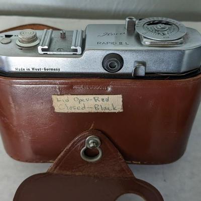 Vintage Iloca Camera and 6x18 Ultra Compact Monocular