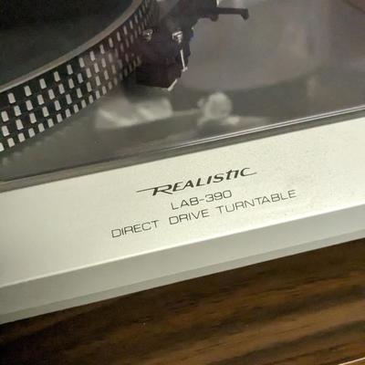 Realistic LAP-390 Direct Drive Turntable and Realistic STA-800 Receiver
