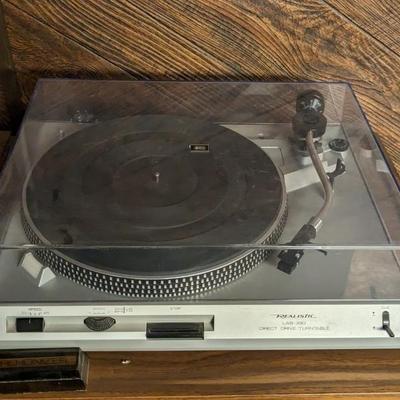 Realistic LAP-390 Direct Drive Turntable and Realistic STA-800 Receiver
