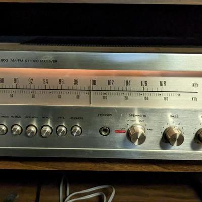 Realistic LAP-390 Direct Drive Turntable and Realistic STA-800 Receiver