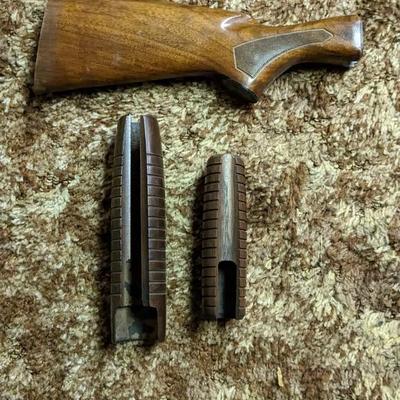 Glass Front Gun Cabinet w/ Extras