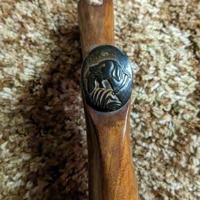 Glass Front Gun Cabinet w/ Extras