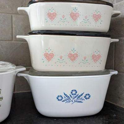 Pyrex and Corning