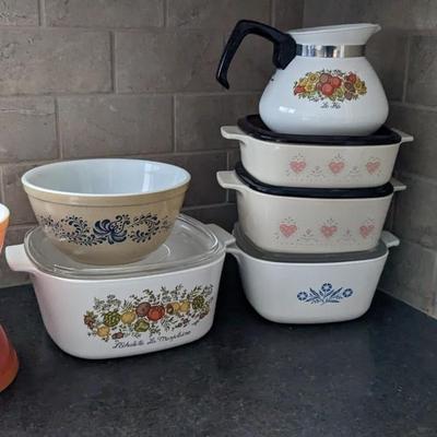 Pyrex and Corning
