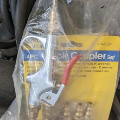 Montgomery Ward Air Compressor and Extras