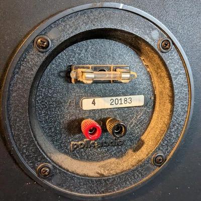 Vintage Polk Audio Model 4 2-Way Tube Speakers