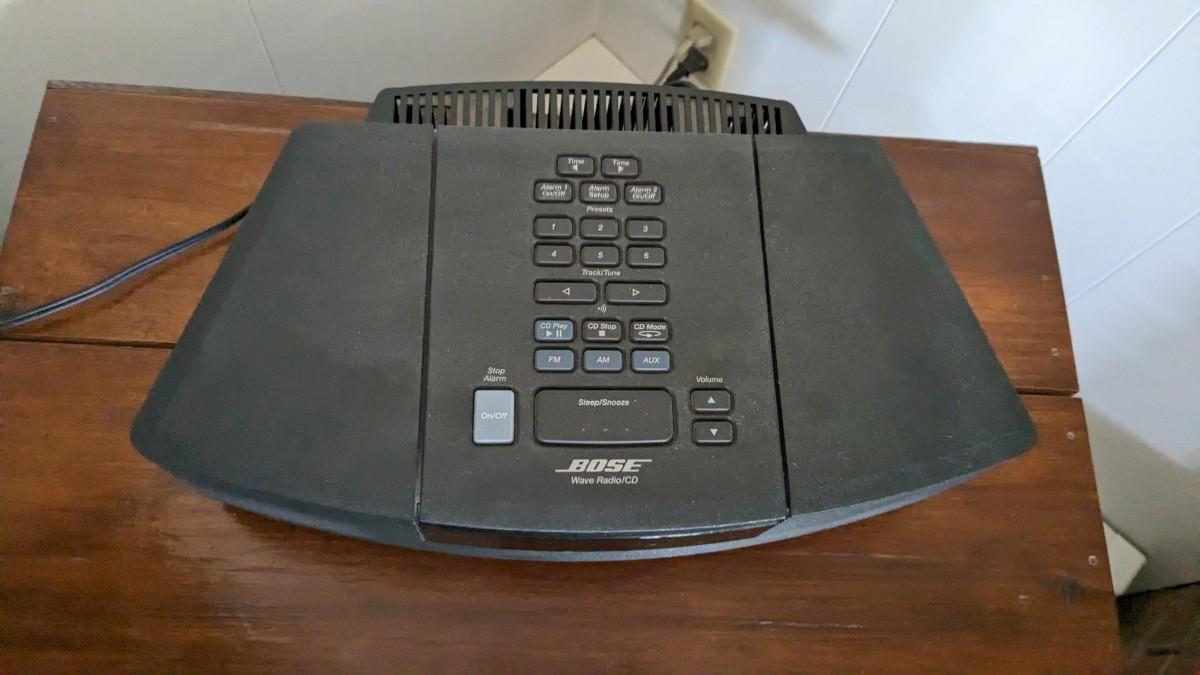 Bose wave cd player and radio estatesales