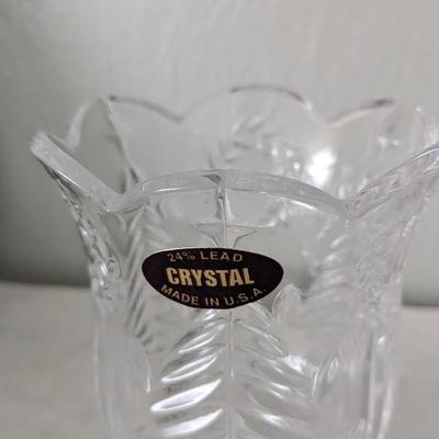 Lead Crystal and Silverplate Service 