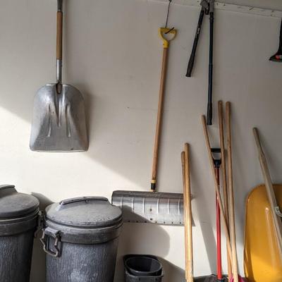 Contents of North Garage Wall