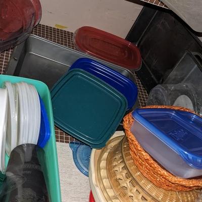 Contents of Lower N Kitchen Cabinets