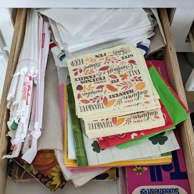 Contents of Lower N Kitchen Cabinets