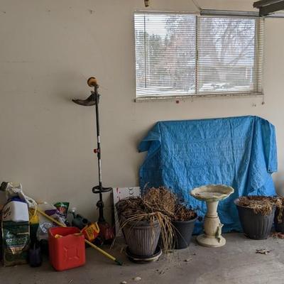 Contents of South Garage Wall
