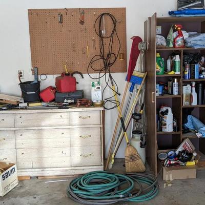 Contents of East Garage Wall