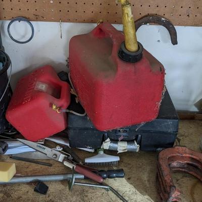 Contents of East Garage Wall