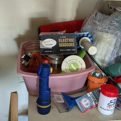 Contents of Kitchen Closet