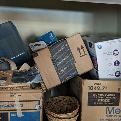 Contents of Kitchen Closet