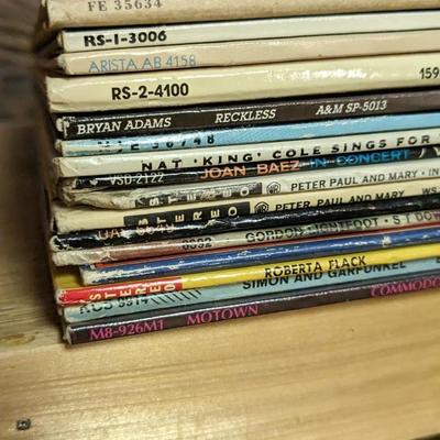 Folk and Crooner LP Assortment