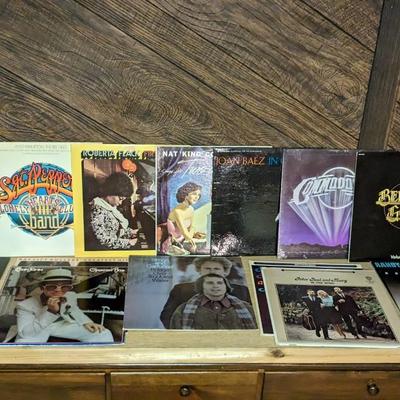 Folk and Crooner LP Assortment