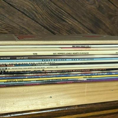 Folk and Crooner LP Assortment