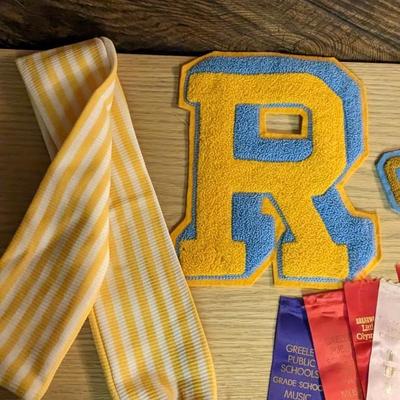 Greeley Colorado Letters, Pennants, and Ribbons
