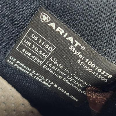 AMAZING ARIAT MENS SIZE 11.5 HIKING BOOTS