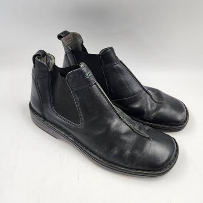 LEATHER JOSEF & SEIBEL SIZE 42 (11 MENS) ANKLE BOOTS