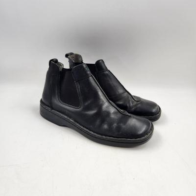 LEATHER JOSEF & SEIBEL SIZE 42 (11 MENS) ANKLE BOOTS