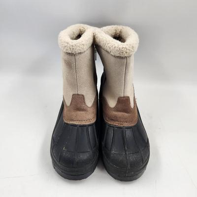 LIKE NEW - 3M THINSULATE INSULATED WOMENS BOOTS SIZE 6