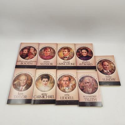 9 - HEROS OF FAITH PAPERBACK BOOKS COLLECTION