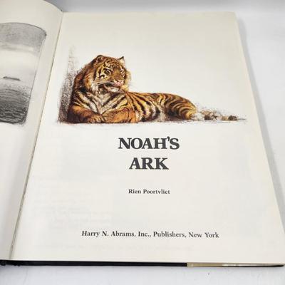 FANTASTIC 1986 LARGE NOAHS ARK by RIEN POORTVLIET BOOK