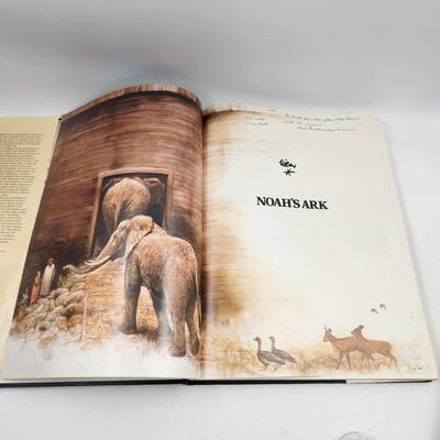 FANTASTIC 1986 LARGE NOAHS ARK by RIEN POORTVLIET BOOK