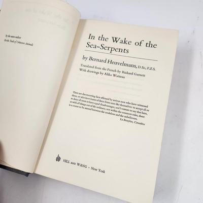 1969 IN THE WAKE OF THE SEA SERPENTS by BERNARD HEUVELMANS HARDBACK