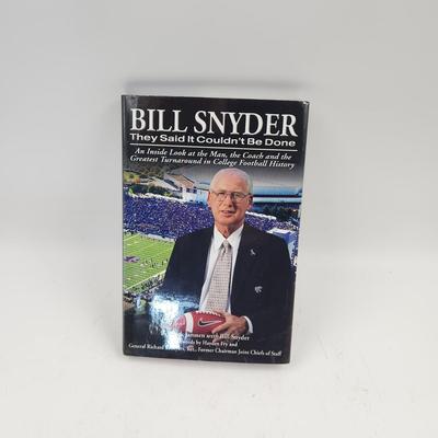 BILL SNYDER - THEY SAID IT COULDNT BE DONE PAPERBACK