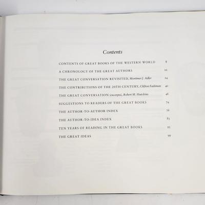 THE GREAT CONVERSATION - EDITOR MORTIMER J. ADLER HARDBACK