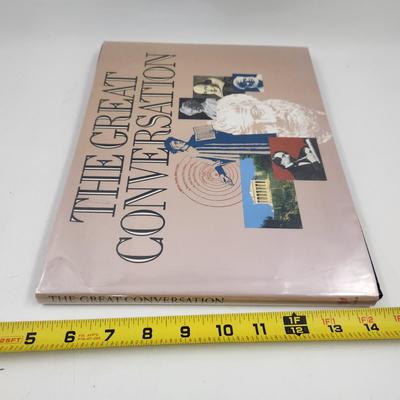THE GREAT CONVERSATION - EDITOR MORTIMER J. ADLER HARDBACK
