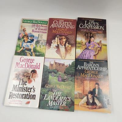 16 PAPERBACK GEORGE MCDONALD BOOKS