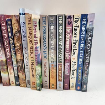 16 PAPERBACK GEORGE MCDONALD BOOKS