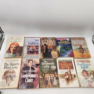 16 PAPERBACK GEORGE MCDONALD BOOKS