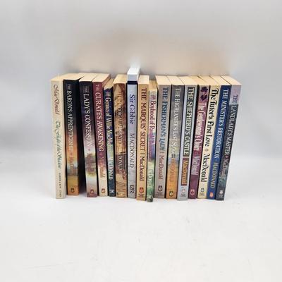 16 PAPERBACK GEORGE MCDONALD BOOKS