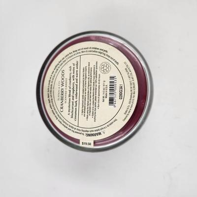 SLATKIN & CO CRANBERRY WOODS SLIGHTLY USED CANDLE