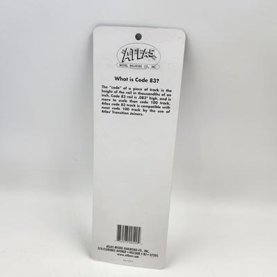 ATLAS HO CODE 83 9" STRAIGHT TRACK