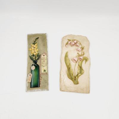FLOWER WALL PLAQUE BUNDLE
