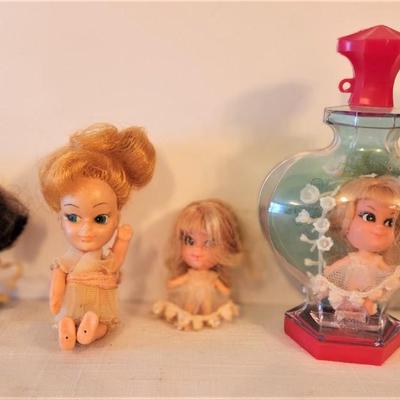 Lot 136 Lot of Vintage LIttle Kiddles Dolls 1960 s