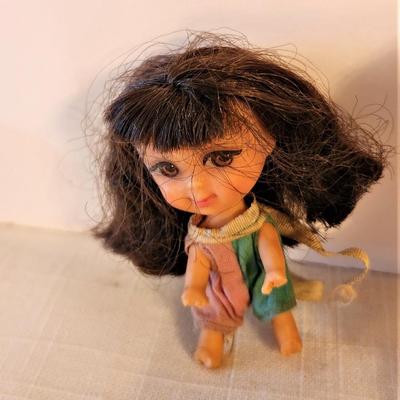Lot #136  Lot of Vintage LIttle Kiddles Dolls - 1960's